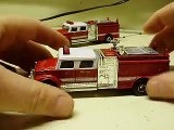 2 Custom 1 64 scale BOSTON FIRE DEPARTMENT trucks engines pumpers with working lights