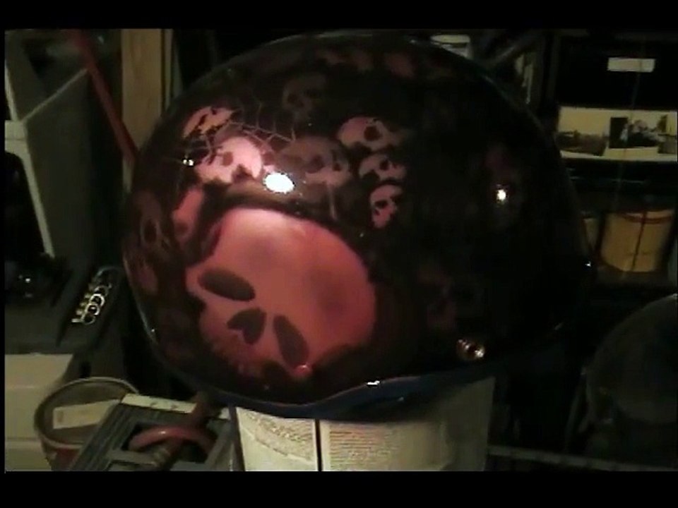 Airbrushed Helmet