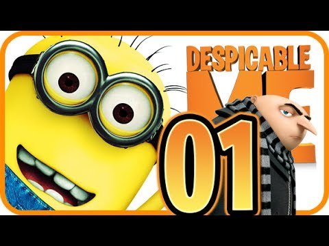 Despicable Me Walkthrough Part 1 (PSP, Wii, PS2) Intro Level - Tutorial