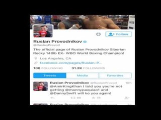 Ruslan Taking Shots At AMIR KHAN - EsNews Boxing