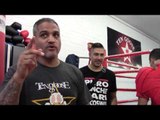 BOXING PROSPECT JUAN FUNEZ 6-0 WORKING ON HEAVYBAG! EsNews Boxing