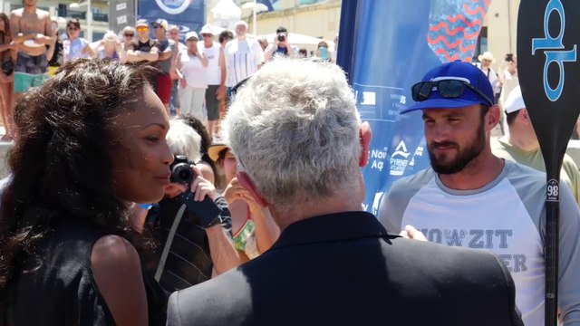 Surfing World Games: Laura Flessel Ministre - Euskadi Surf TV