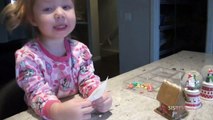 Elsa Toddler Gingerbread House Crushed! SISrev