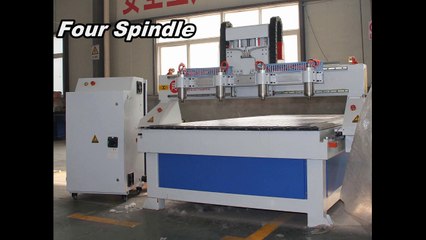 european style furniture carving -multi spindle head cnc router