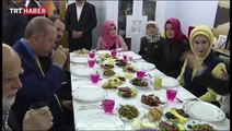 Cumhurbaşkanı Erdoğan orucunu şehit ailesi ile açtı