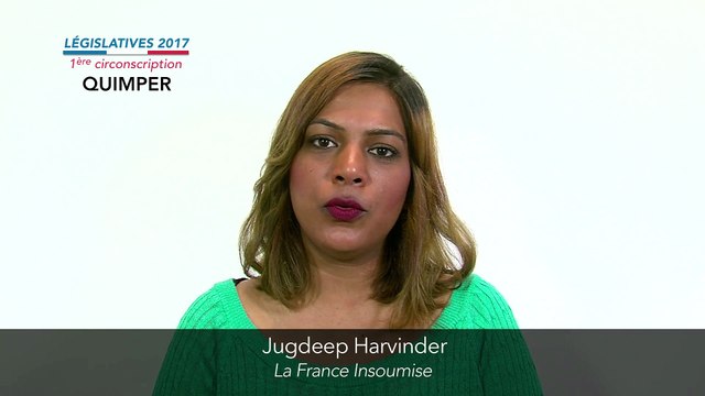Législatives 2017. Jugdeep Harvinder : 1ere circonscription du Finistère (Quimper)