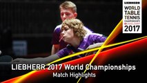 2017 World Championships Highlights | Tobias Rasmussen/Stefanie C. vs Naim Karali/Laid Islem (Qual)