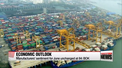 Biz sentiment for next month remained static from May: BOK