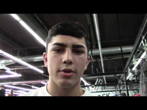 16 year old boxing prodigy did great sparring chocolatito! romel caballero EsNews Boxing
