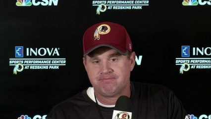 Gruden on Matt Jones missing OTAs: There's nothing we can do