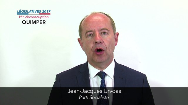 Législatives 2017. Jean-Jacques Urvoas : 1ere circonscription du Finistère (Quimper)