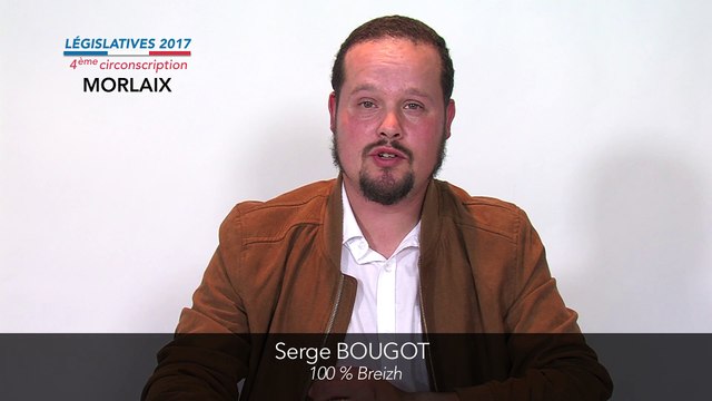 Législatives 2017. Serge Bougot : 4e circonscription du Finistère (Morlaix)