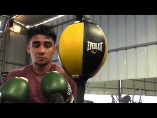 rios sparring partner chico arambula working out - EsNews Boxing
