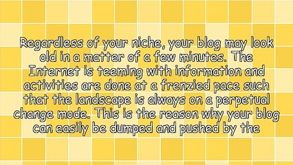 Internet Marketing Guide - Creating Value For Your Blog