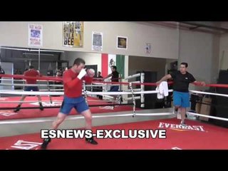 Canelo Alvarez FULL Workout For Cotto - EsNews Boxing