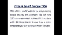 Fitness Smart Bracelet S06 || Fitness Tracker By ThinkRace