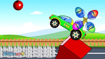 Surprise eggs - eggs thrower - kids video