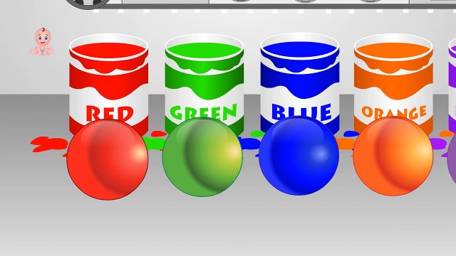 Colors for Children to Learn with Color Filling Liquid Tubes Water Color for Kids Learning Videos