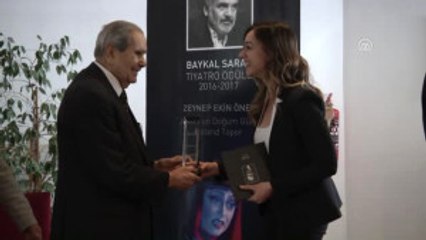 Baykal Saran" Ödülü Zeynep Ekin Öner'in