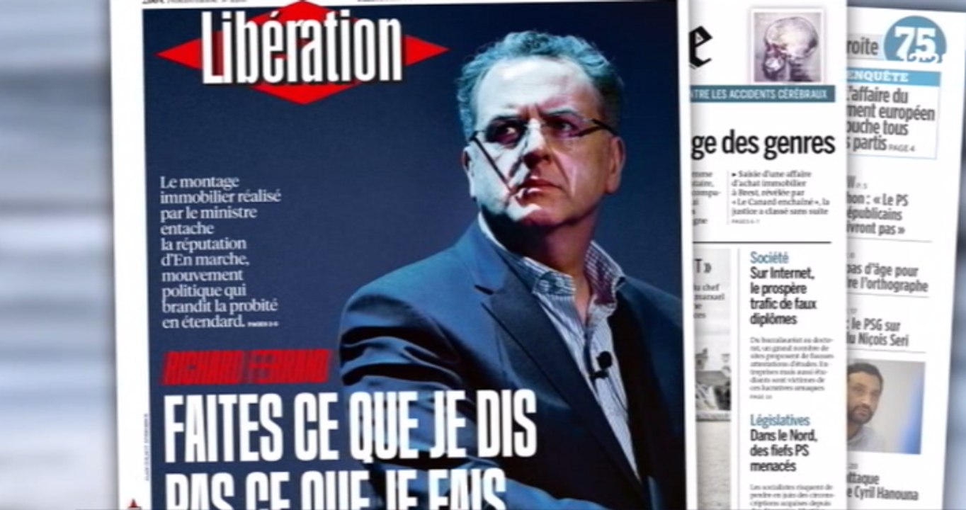 Richard Ferrand : nouvelles révélations du Canard enchaîné, pas de démission