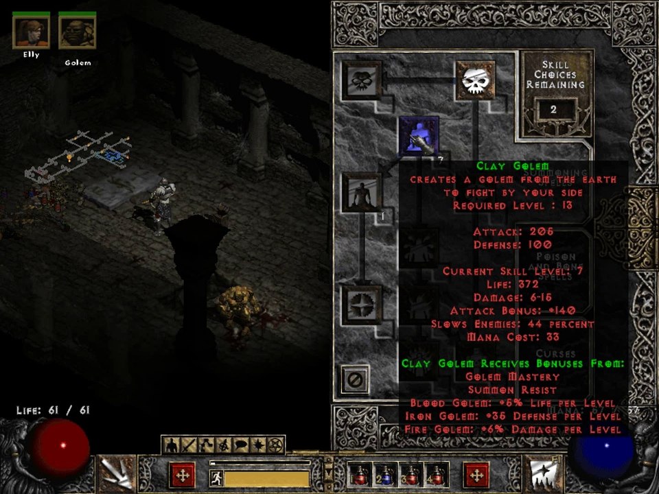 Lets Play - Diablo II Game Play [The Mausoleum] [Necromancer] [E:5]