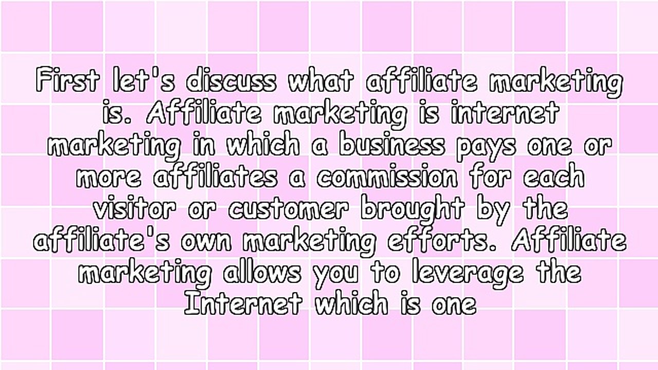 Affiliate Marketing: The Ins and Outs