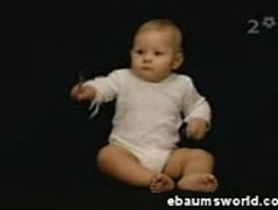 very funny baby dance