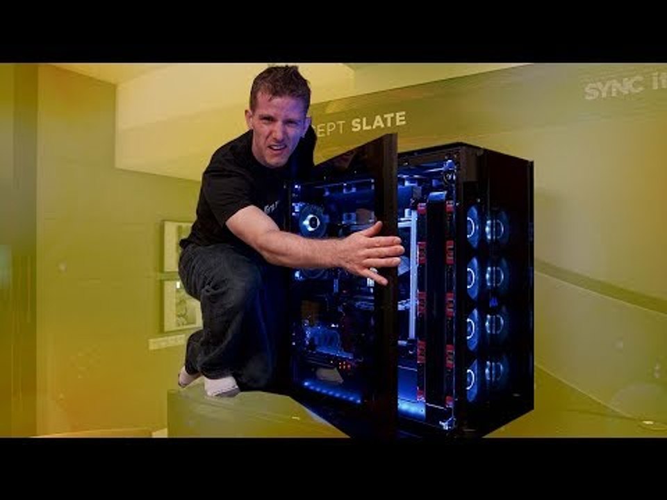 THIS CASE IS BIGGER THAN ME - CORSAIR CONCEPT SLATE