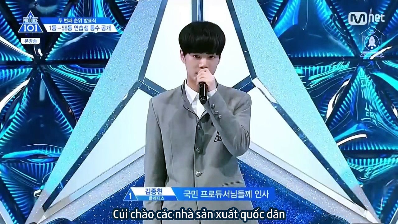 [Nasa Subteam] [Vietsub] Produce 101 Season 2 EP 8 CUT - Công bố xếp hạng lần 2
