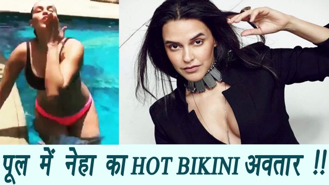 Neha Dhupia Shares her HOT POOL video in Bikini; Watch | FilmiBeat