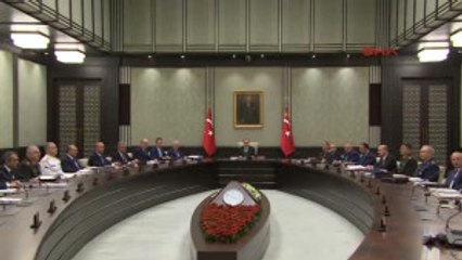 Milli Güvenlik Kurulu, Cumhurbaşkanlığı Sarayı'nda Toplandı