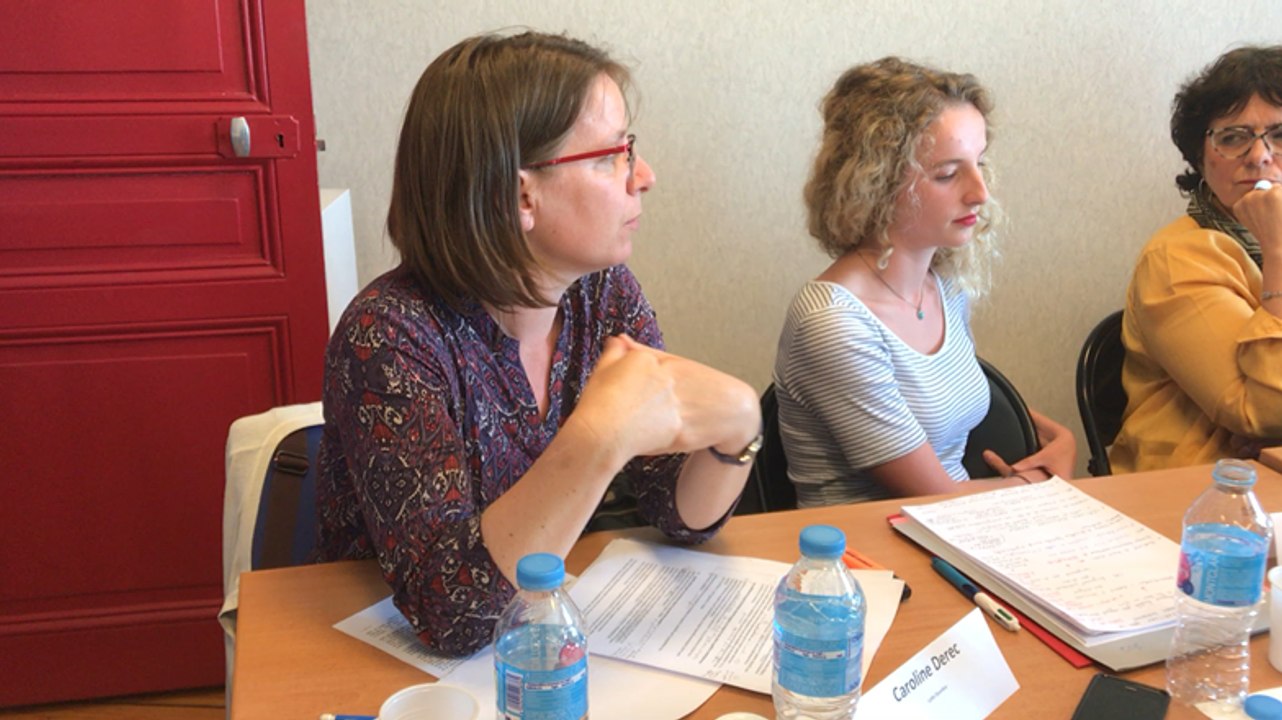 Nicole Ameline, Caroline Derec et Philippe Fouché-Saillenfest