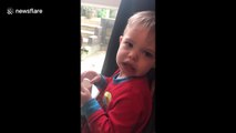 Toddler accidentally swears while trying to say broccoli