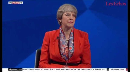 Brexit : Theresa May déstabilisée à la télévision