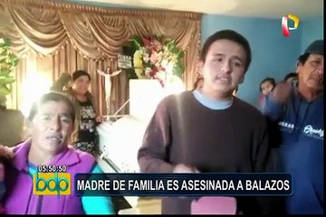 Chincha: madre de familia es asesinada de 8 balazos en la puerta de su casa
