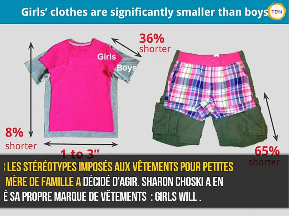 Une collection de vêtements pour filles d'un nouveau genre