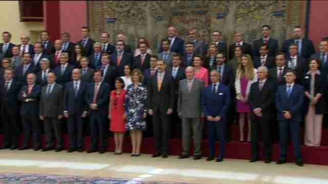Felipe VI preside la reunión anual del patronato de la Fundación Cotec
