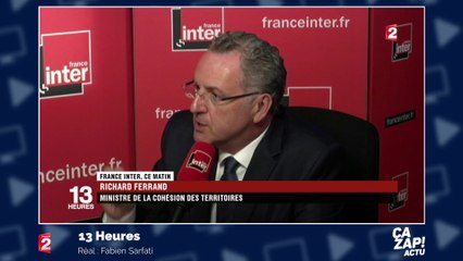 Face à la polémique, le ministre Richard Ferrand réagit  : "Je ne suis pas un faux-cul"