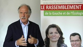 Noël Mamère soutient Eva Sas pour les législatives des 11 et 18 juin 2017