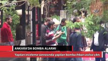 Ankara’da bomba alarmı