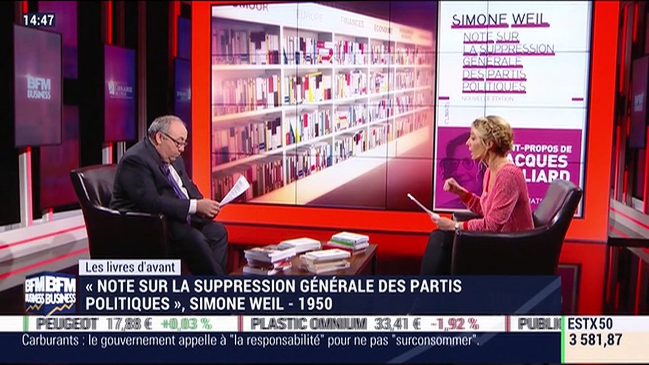 Les livres d'avant et d'ailleurs: Simone Weil, Imad Abchanas et Claudia Coldin - 31/05