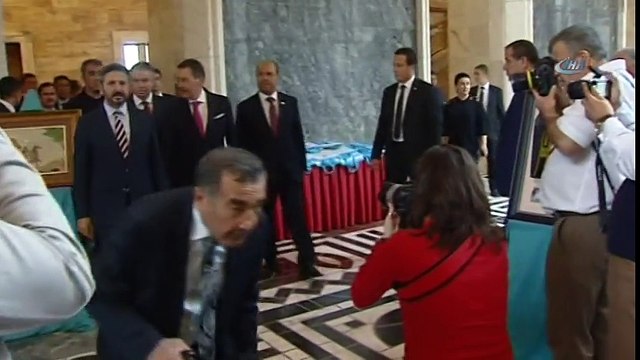 Osmanlı Padişahları Ebru ve Minyatür Sergisi TBMM'de Açıldı