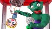 Hulk Claw Machine Surprise Toys PLAY DOH Stop Motion Videos Superhero Cartoons for Children