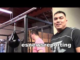 canelo alvarez arrives at the gym for another day in camp for cotto EsNews Boxing