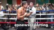 Gennady Golovkin vs David Lemieux FIREWORKS GGG in crazy shape EsNews Boxing