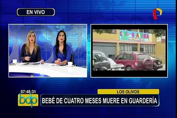 Los Olivos: bebé de 4 meses muere por presunta negligencia en cuna guardería