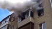 Une famille saute du 4e étage pendant un incendie pour echapper aux flammes