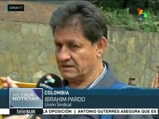 Organizaciones de Colombia se manifiestan en apoyo a Venezuela
