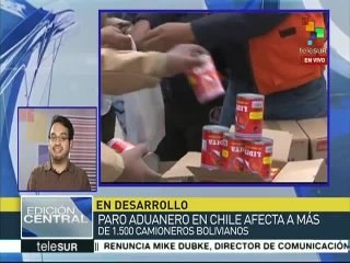 Aduaneros de Chile permitieron leve circulación de carga