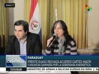 Paraguay: Frente Guasú anuncia campaña por la soberanía energética